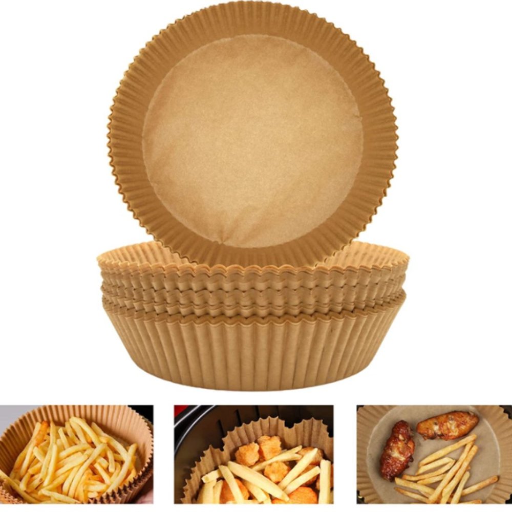 Air Fryer Disposable Paper Liner Oil Resistant Round Liners
